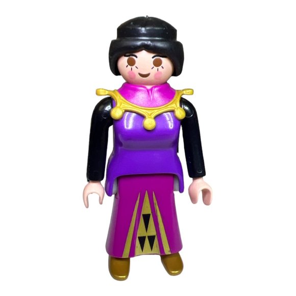 Lot of 4 Vintage 80's/90's Playmobil Harlequin Princess Nursemaid Knight Figures - Picture 5 of 12